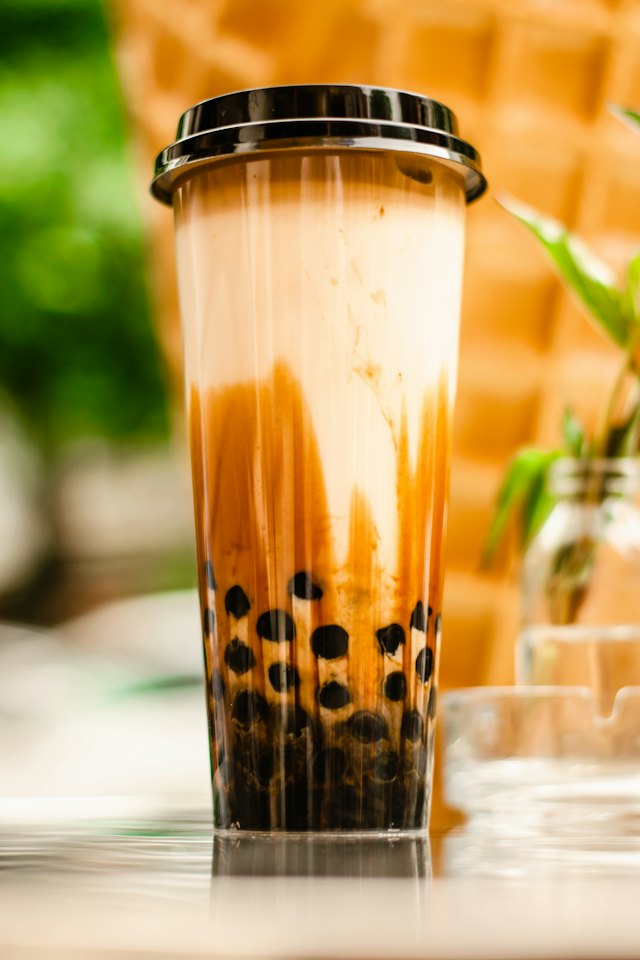自制珍珠奶茶全过程